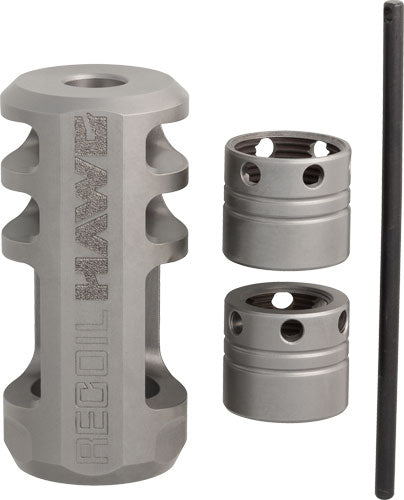 Browning Recoil Hawg Muzzle - Break Silver W/2 Collars/tool