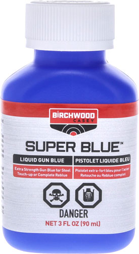 B/c Super Blue Liquid Gun Blue - 3 Oz. Bottle