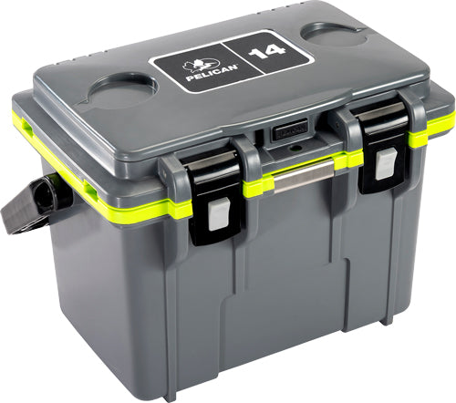 Pelican Coolers Im 14 Quart - Dkgray-green W-dry Storage