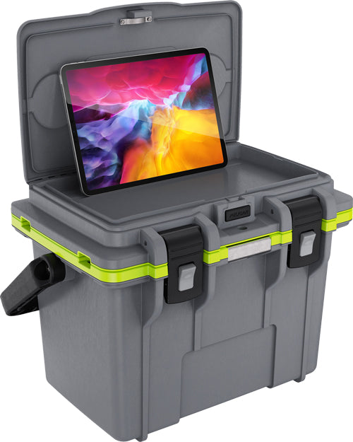 Pelican Coolers Im 14 Quart - Dkgray-green W-dry Storage