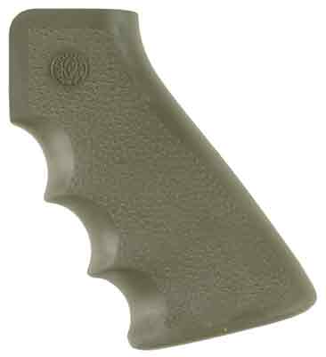 Hogue Ar-15 Rubber Grip Handle - Od Green
