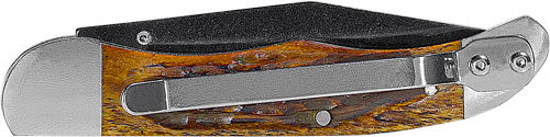Remington Cutlery Back Woods - 3.75" Liner Lock Bone/s-washed
