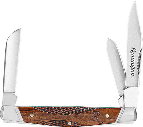 Remington Cutlery Woodland - 3.5" Stockman Wood/ss<