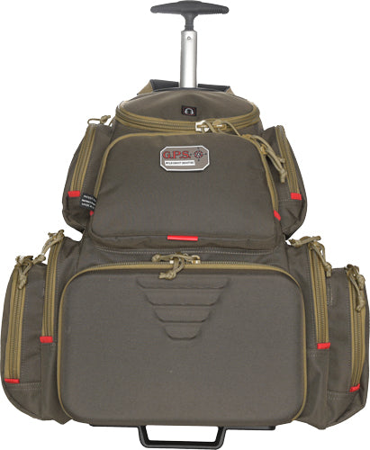Gps Rolling Handgunner Range - Backpack Rifle Green/khaki