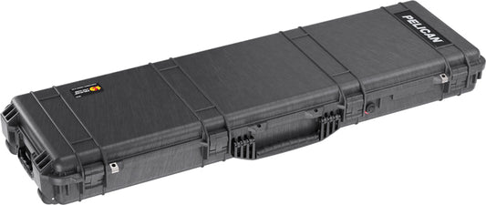 Pelican 1750 Case W/ Wheels - 3 Pc Foam Fits 48" Guns Black