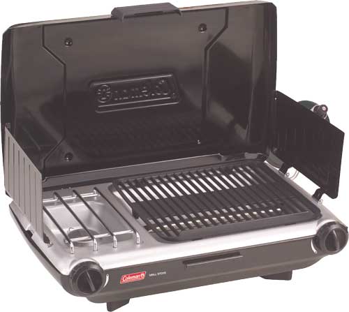 Coleman Camp Grill/stove 2 - Burner Propane Fits 10" Pan