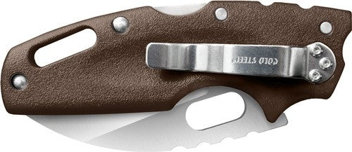 Cold Steel Tuff Lite 2.5" Fde - Plain Edge Clip Folder