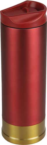 Rivers Edge 18oz Shot Shell - Travel Mug Red/copper