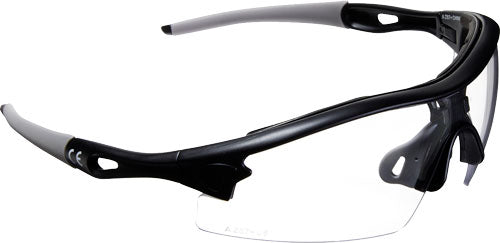 Allen Aspect Shooting Glasses - Clear/black Frame