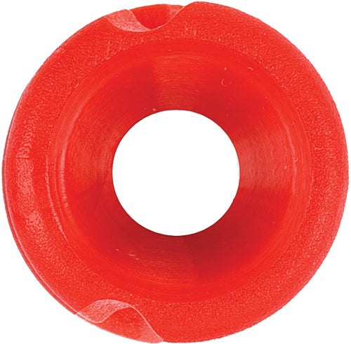 Pine Ridge Feather Peep Sight - 3/16" Red 1ea