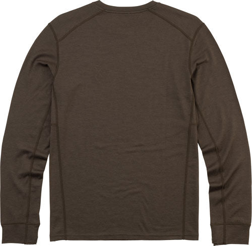 Browning Merino Wool Ls Crew - Shirt Major Brown X-large