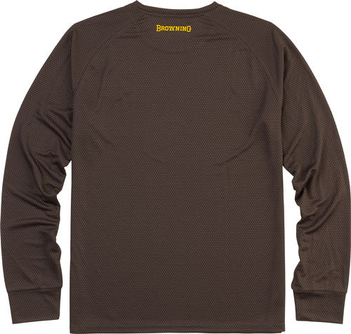 Browning Ls Tech Tee Major - Brown X-large