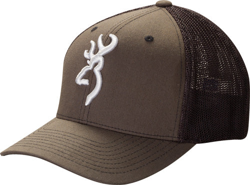 Browning Cap Colstrip Meshback - Charcoal W/logo Lg/xl Flex Fit
