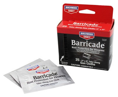 B/c Barricade Rust Protection - 25-individually Packed Wipes