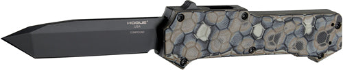Hogue Compound 3.5" Otf Auto - G-10 Frame G-mascus Fde Tanto