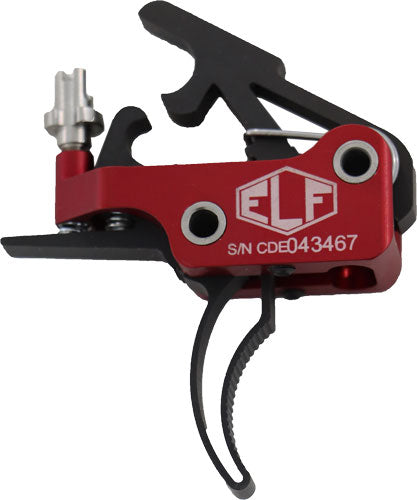 Elftmann Trigger Ar-15 3-gun - Curved Finger Adj 2.75-4lbs.