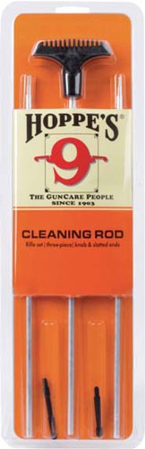 Hoppes Cleaning Rod .177 Cal. - 3-pc Rifle/airgun S/s