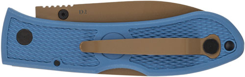 Ka-bar Dozier Folding Hunter - 3" Steel Blue D2 Steel