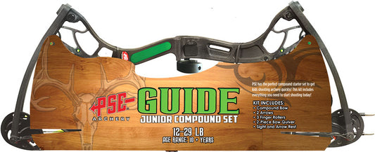 Pse Bow Kit Guide Compound - Youth 8-26# Black Ages 8+
