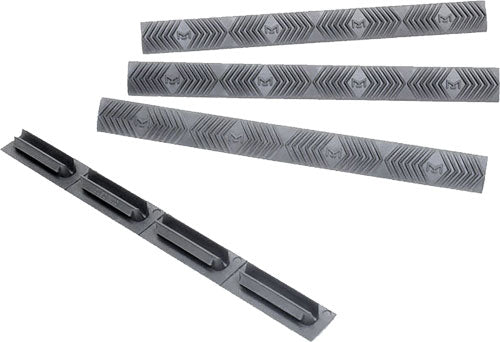 Ergo Grip Rail Cover Wedge Lok - M-lok Compatible Grey 4 Pack