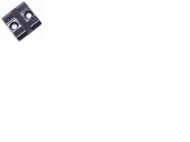 Weaver Base Top Mount #15 - Aluminum Black