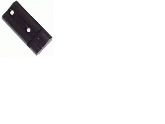 Weaver Base Top Mount #40a - Extension Aluminum Black