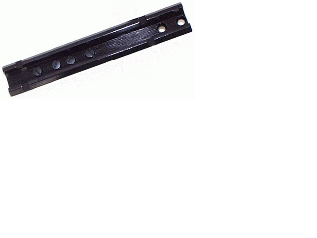 Weaver Base Top Mount #63b - 1-pc Aluminum Black