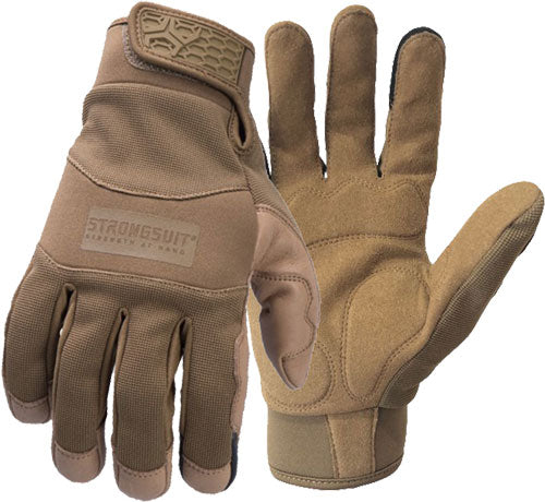 Strongsuit General Utility Pls - Gloves Large Coyote Lthr Palm
