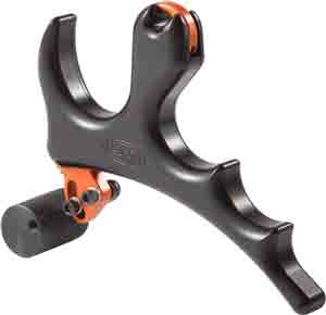 Hot Shot Archery Vapor Release - 4 Finger Black W/silent Triggr