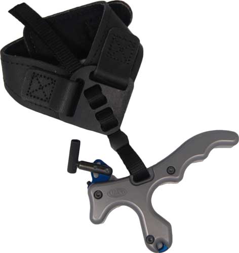 Hot Shot Archery Haze Release - 4 Finger Black W/silent Triggr