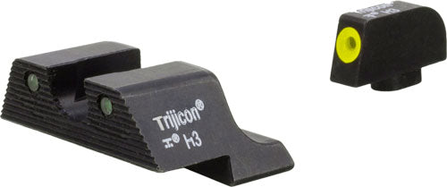 Trijicon Night Sight Set Hd Xr - Yellow Outline For Glock 42/43