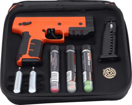 Byrna Le Pepper Kit Orange W/2 - 7rnd Mags & 15 Projectiles