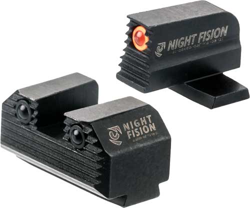 Night Fision Tritium Stealth - Orange Ring Sprgfld Hellcatset