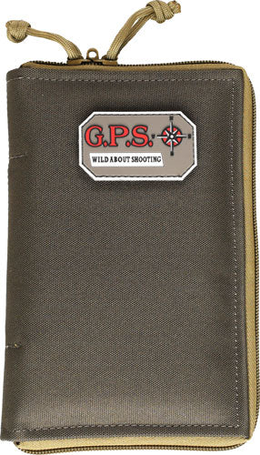 Gps Pistol Sleeve Med Lockable - Zipper Rifle Green/khaki Nylon