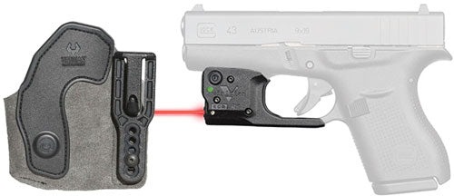 Viridian Laser Reactor 5 Red - Gen2 Ecr Holster For Glock 43<