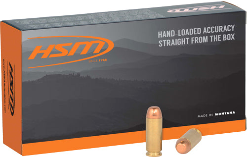 Hsm 10mm Auto 200gr Fmj - 50rd 10bx/cs