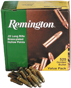 Remington 22 Lr High Velocity - 36gr Lead Hp 525rd 12bx/cs