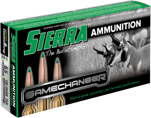 Sierra 6.5cm 130gr Gamechanger - 20rd 10bx/cs