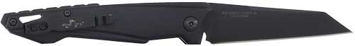 Bear Ops Bold Action Push Bttn - Auto 4.5" Ss/black Tanto Blade