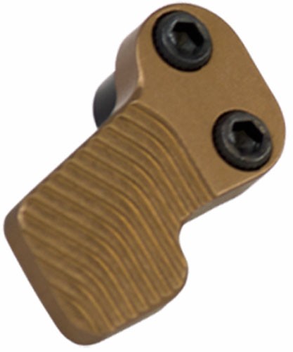 Odin Extended Magazine Release - Xmr Burnt Bronze For Ar-15