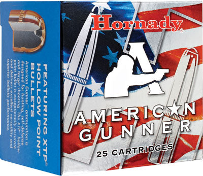 Hornady American Gunner 9mm - Luger+p 124 Gr Xtp 25rd 10bx/c