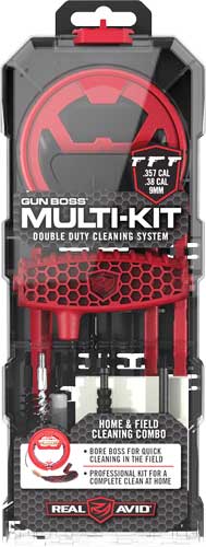 Real Avid Gun Boss Multi-kit - .357/.38/9mm W/ Bore Boss