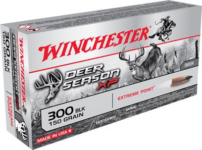 Winchester Deer Xp 300 Aac - 150gr Ext Point 20rd 10bx/cs