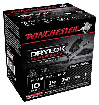 Winchester Drylok 10ga 1350fp - 3.5" 1-5/8oz #t 25rd 10bx/cs