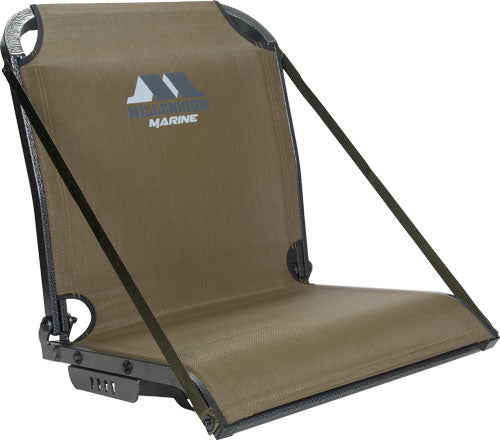 Millennium B100 Boat Seat W/ - Arm Rest Straps Green