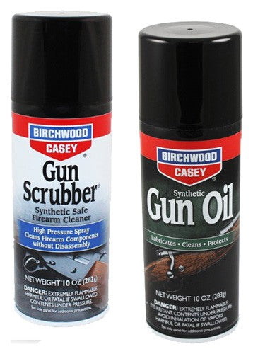 B/c Gun Scrubber & Synthetic - Gun Oil 10oz. Value Pack Kit