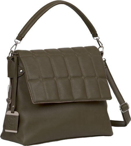 Bulldog Concealed Carry Purse - Conv Hobo/crossbody Olive