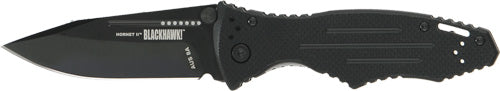 Blackhawk Knife Hornet Ii 3.25 - " Spring Assist G10 Plain Edge