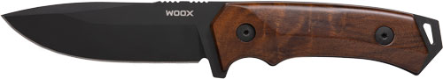 Woox Knife Rock 62 Fixed Blade - 4.25" Walnut Plain Handle!