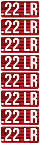 Mtm Ammo Caliber Labels .22lr - 8-pack